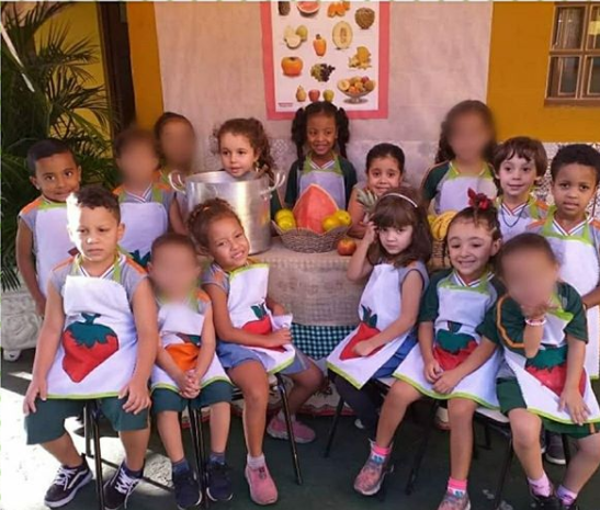 2019 - Visita da Nutricionista ao 1° Período