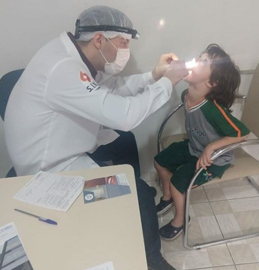 2019 - Visita do dentista as turminhas 1° e 2° Período