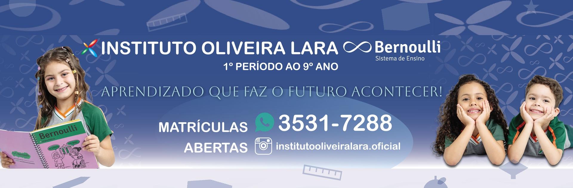 Instituto Oliveira Lara e Bernoulli Sistema de Ensino — 1º período ao 9º ano, matrículas abertas, (31) 3531-7288