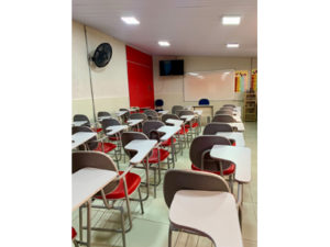 Sala de aula do Instituto Oliveira Lara