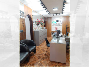 Recepção e atendimento do Instituto Oliveira Lara